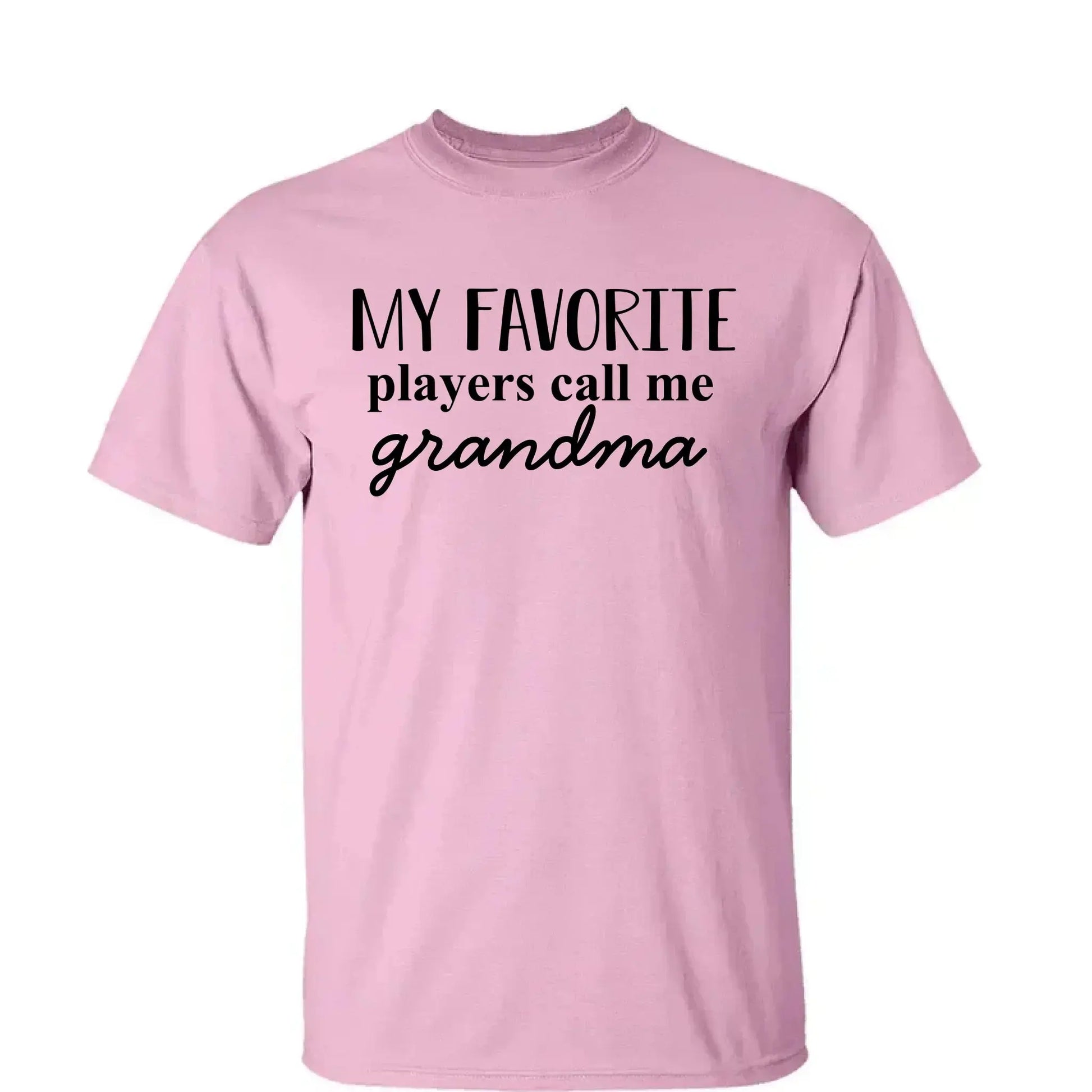 Grandma's Favorite Players – Personalized T-Shirt, Custom Gift for Sport Grandma or Proud Sports Mom  Ezcustomize