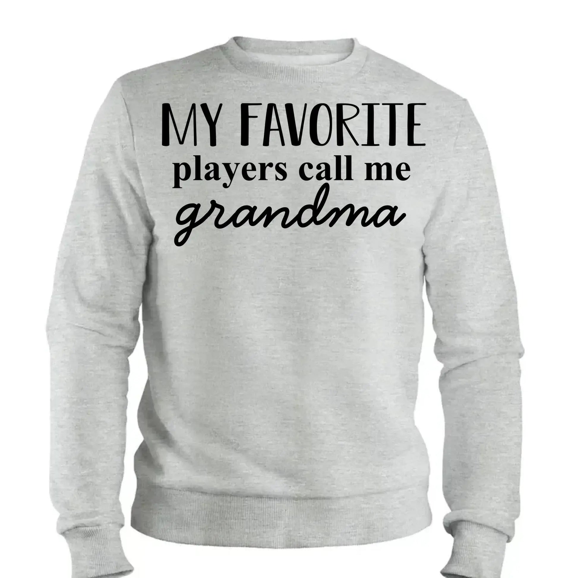 Grandma's Favorite Players – Personalized T-Shirt, Custom Gift for Sport Grandma or Proud Sports Mom  Ezcustomize