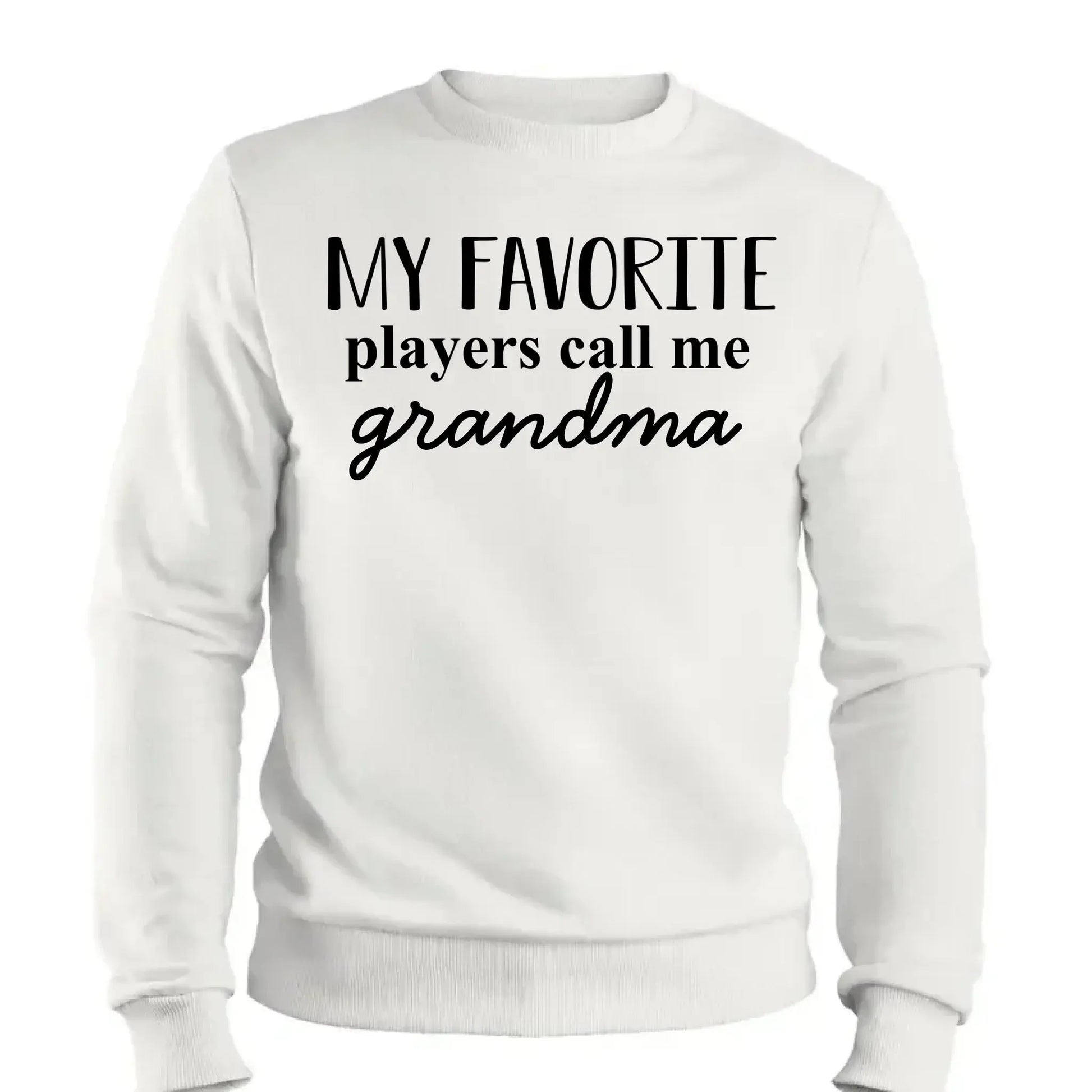 Grandma's Favorite Players – Personalized T-Shirt, Custom Gift for Sport Grandma or Proud Sports Mom  Ezcustomize