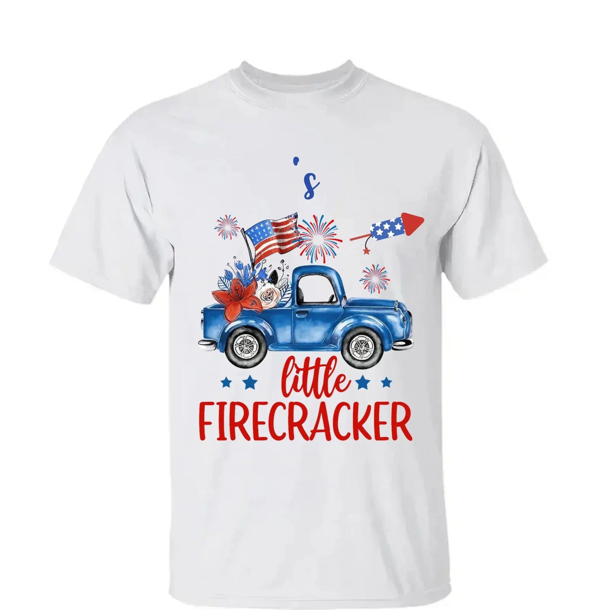 Grandma’s Little Firecrackers – 4th of July Patriotic Personalized T-Shirt – Custom Gift for Grandma, Nana, Mimi, or Mom  Ezcustomize