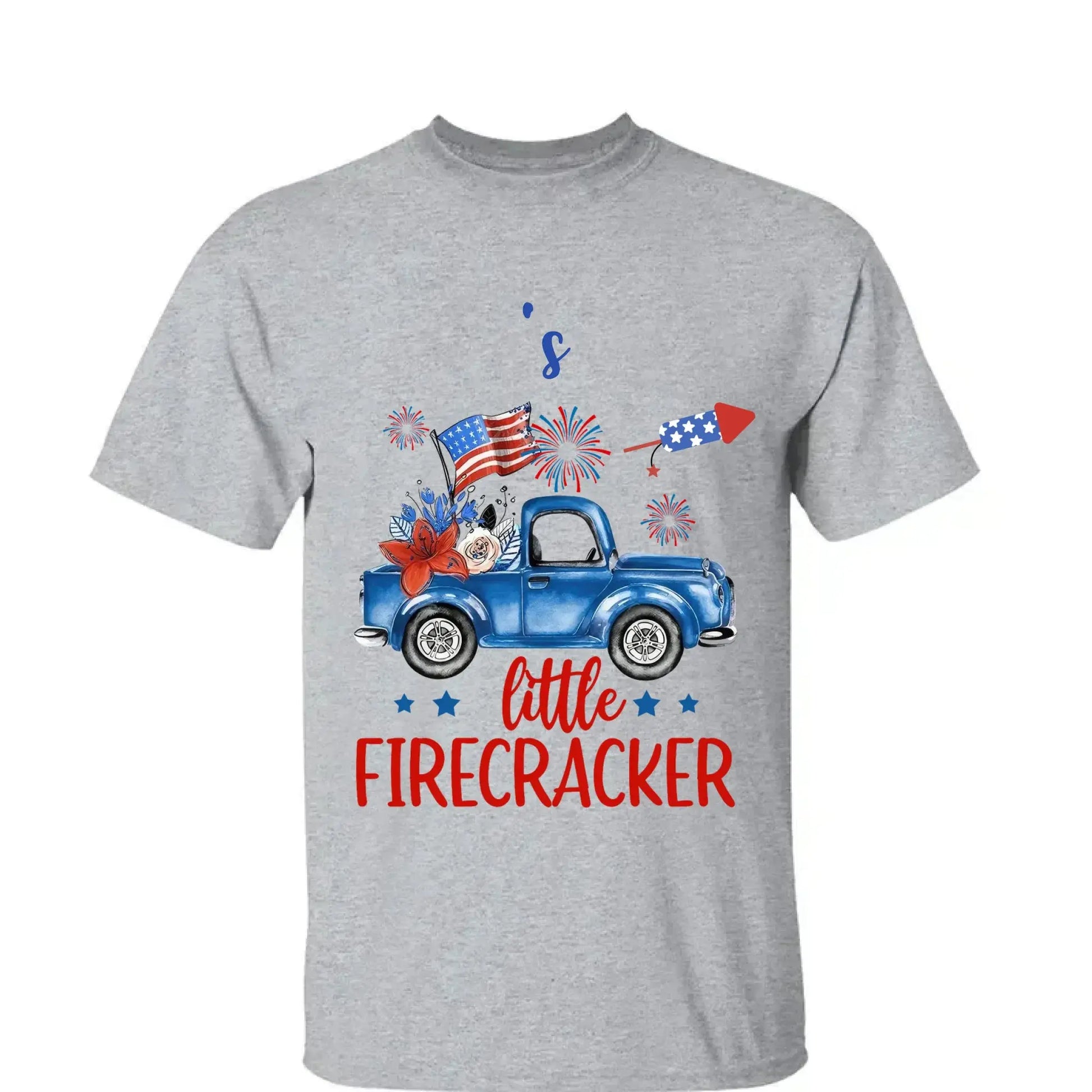 Grandma’s Little Firecrackers – 4th of July Patriotic Personalized T-Shirt – Custom Gift for Grandma, Nana, Mimi, or Mom  Ezcustomize
