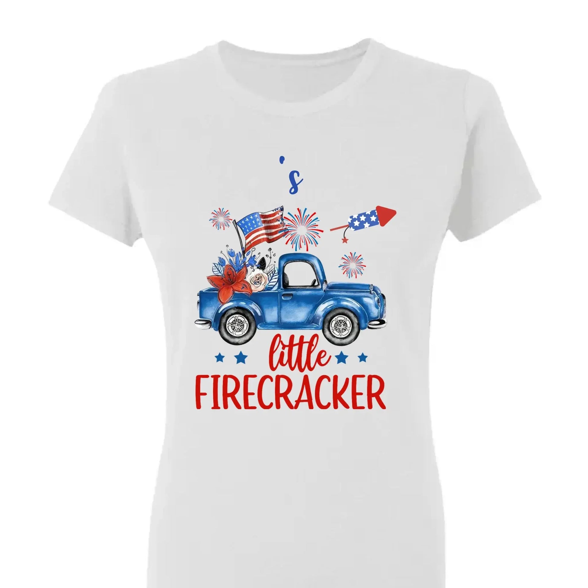 Grandma’s Little Firecrackers – 4th of July Patriotic Personalized T-Shirt – Custom Gift for Grandma, Nana, Mimi, or Mom  Ezcustomize
