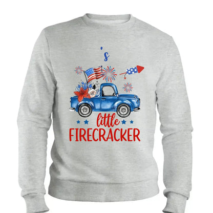 Grandma’s Little Firecrackers – 4th of July Patriotic Personalized T-Shirt – Custom Gift for Grandma, Nana, Mimi, or Mom  Ezcustomize
