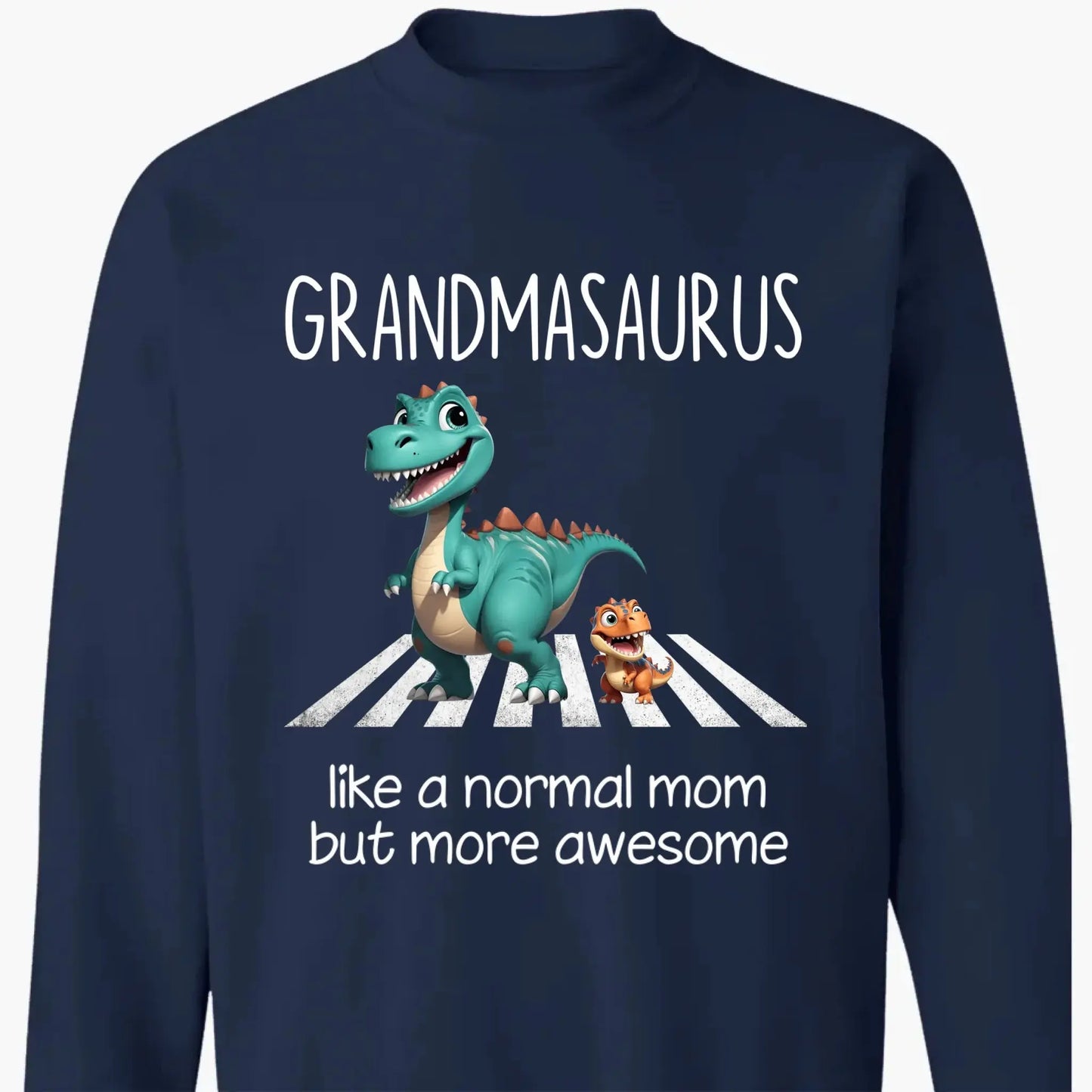 Grandmasaurus & Kids 3D Dinosaur Shirt – Personalized Dark Color T-Shirt – Fun Mother’s Day Gift for Grandma  Ezcustomize