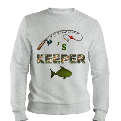 Grandpa’s Keepers Camouflage Fishing Shirt – Personalized T-Shirt with Kids' Names – Birthday or Father’s Day Gift for Grandpa  Ezcustomize
