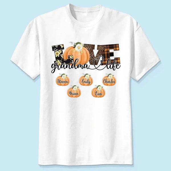 Halloween Is Right Around The Corner - Family Personalized Custom Unisex T-shirt, Hoodie, Sweatshirt - Halloween Gift For Mom, Grandma