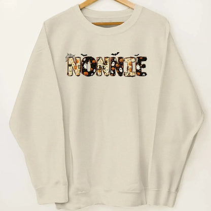 Halloween Mama Grandma – Personalized Sweatshirt – Fun Spooky Fall Gift for Mom, Grandma, Nana, or Mimi to Celebrate Halloween  Ezcustomize
