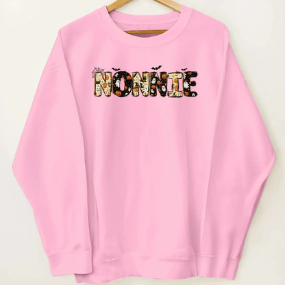 Halloween Mama Grandma – Personalized Sweatshirt – Fun Spooky Fall Gift for Mom, Grandma, Nana, or Mimi to Celebrate Halloween  Ezcustomize
