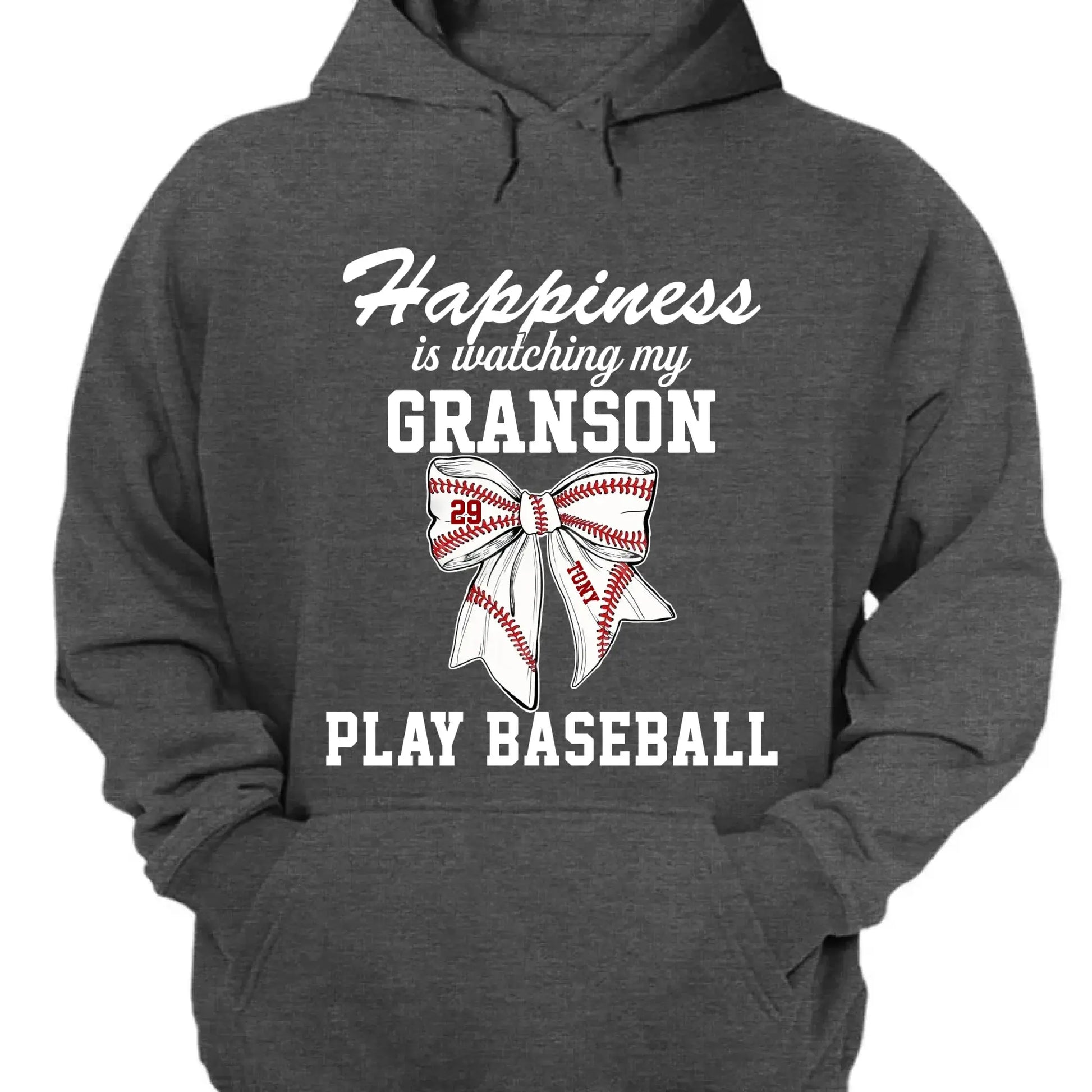 Happiness Is Watching My Kid Play – Personalized T-Shirt – Custom Football, Baseball, Softball Shirt for Proud Sports Parents  Ezcustomize