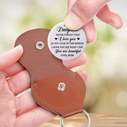 How Beautiful You Are – Personalized Custom 3D Effect Pocket Hug Token – Gift For Daughter/Granddaughter  Ezcustomize