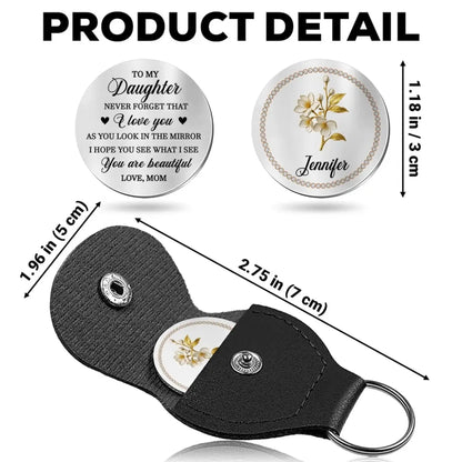 How Beautiful You Are – Personalized Custom 3D Effect Pocket Hug Token – Gift For Daughter/Granddaughter  Ezcustomize