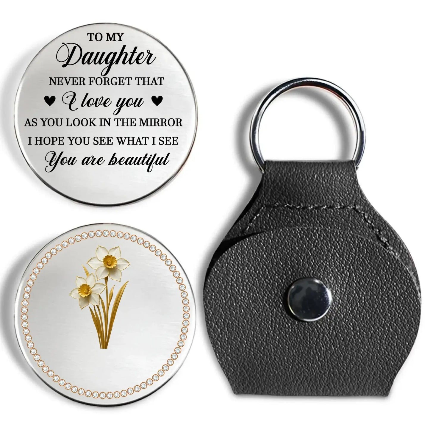 How Beautiful You Are – Personalized Custom 3D Effect Pocket Hug Token – Gift For Daughter/Granddaughter  Ezcustomize
