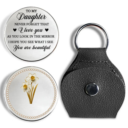 How Beautiful You Are – Personalized Custom 3D Effect Pocket Hug Token – Gift For Daughter/Granddaughter  Ezcustomize