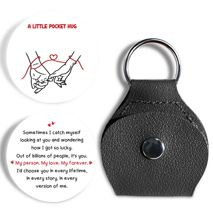 How Lucky I Am – Personalized Custom Pocket Hug Token – Meaningful Anniversary & Valentine’s Day Keepsake Gift for Him or Her  Ezcustomize