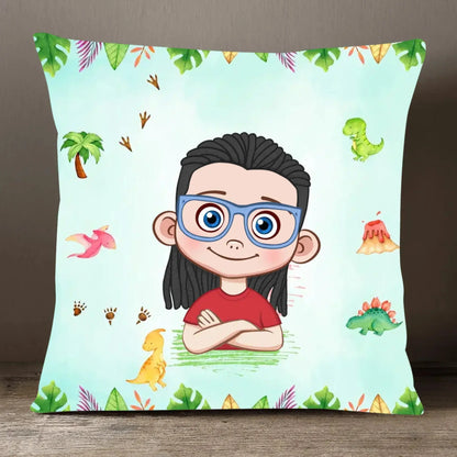 I Am Kind Affirmation – Personalized Custom Throw Pillow Cushion – Meaningful Birthday & Encouragement Gift for Grandson  Ezcustomize
