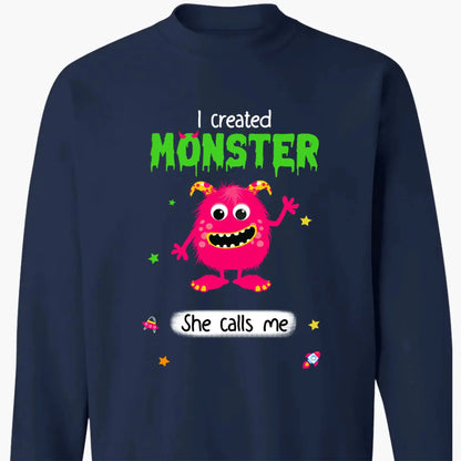 I Created Monsters They Call Me Dad – Personalized Shirt, Hoodie, or Sweatshirt – Funny Halloween Gift for Dads & Fathers-to-Be  Ezcustomize