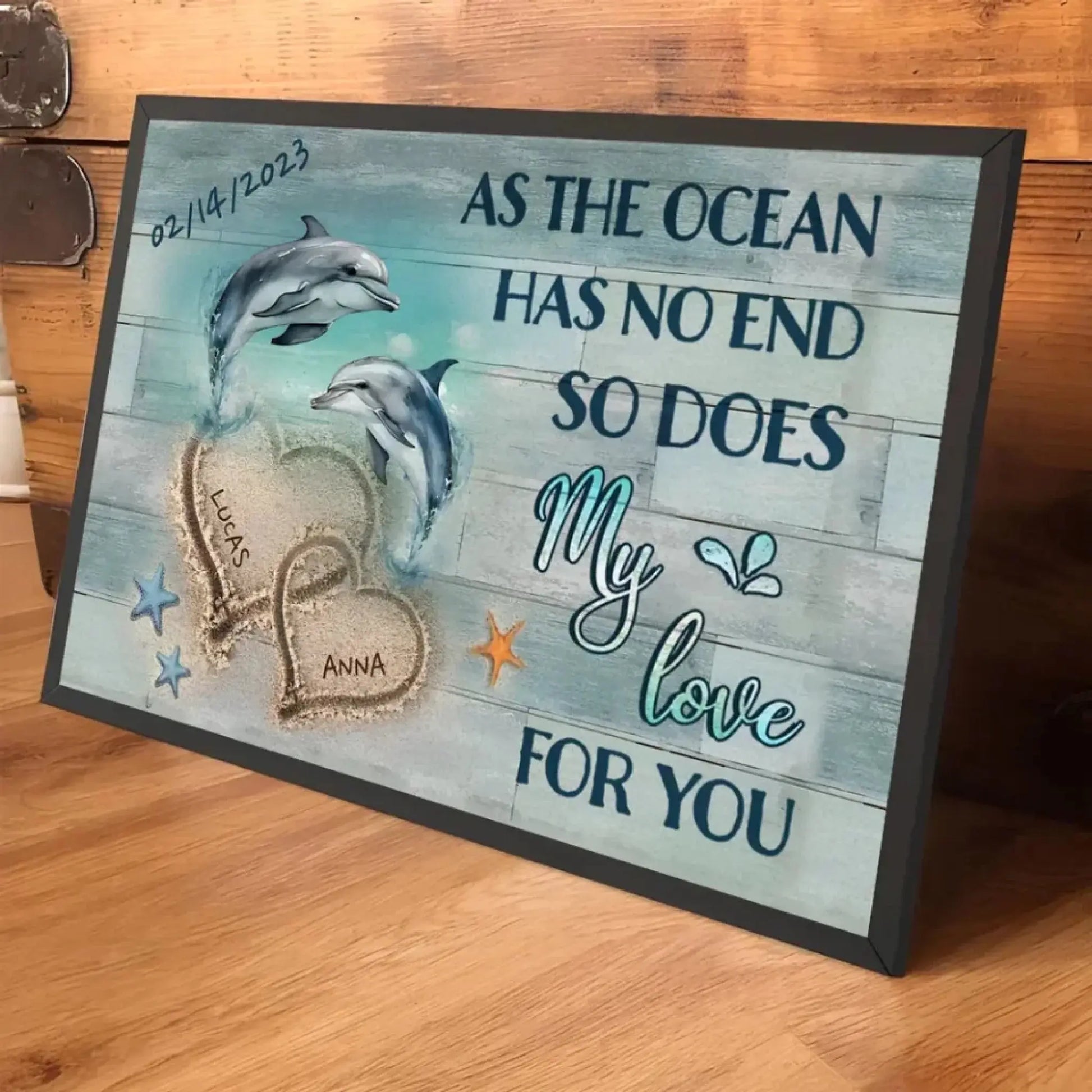 "I Found You" Love Scene – Personalized Poster/Canvas – Romantic Gift for Couples & Anniversaries  Ezcustomize