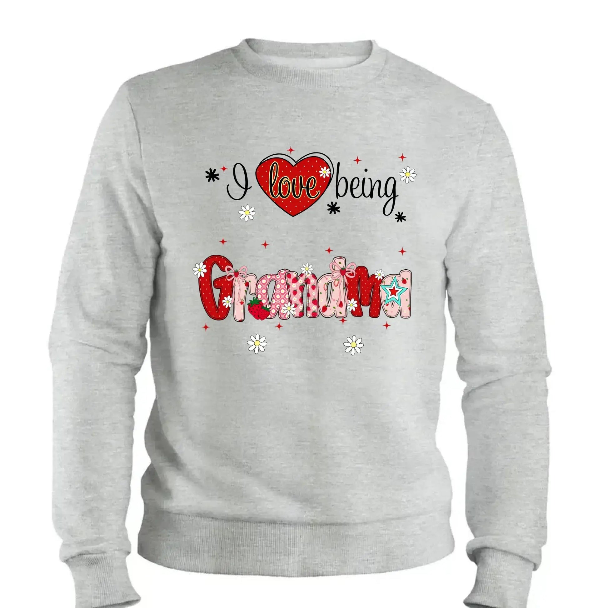 I Love Being a Grandma Shirt – Personalized Strawberry Grandma Tee with Grandkids' Names – Cute Summer Gift for Nana, Gigi, or Grandma  Ezcustomize