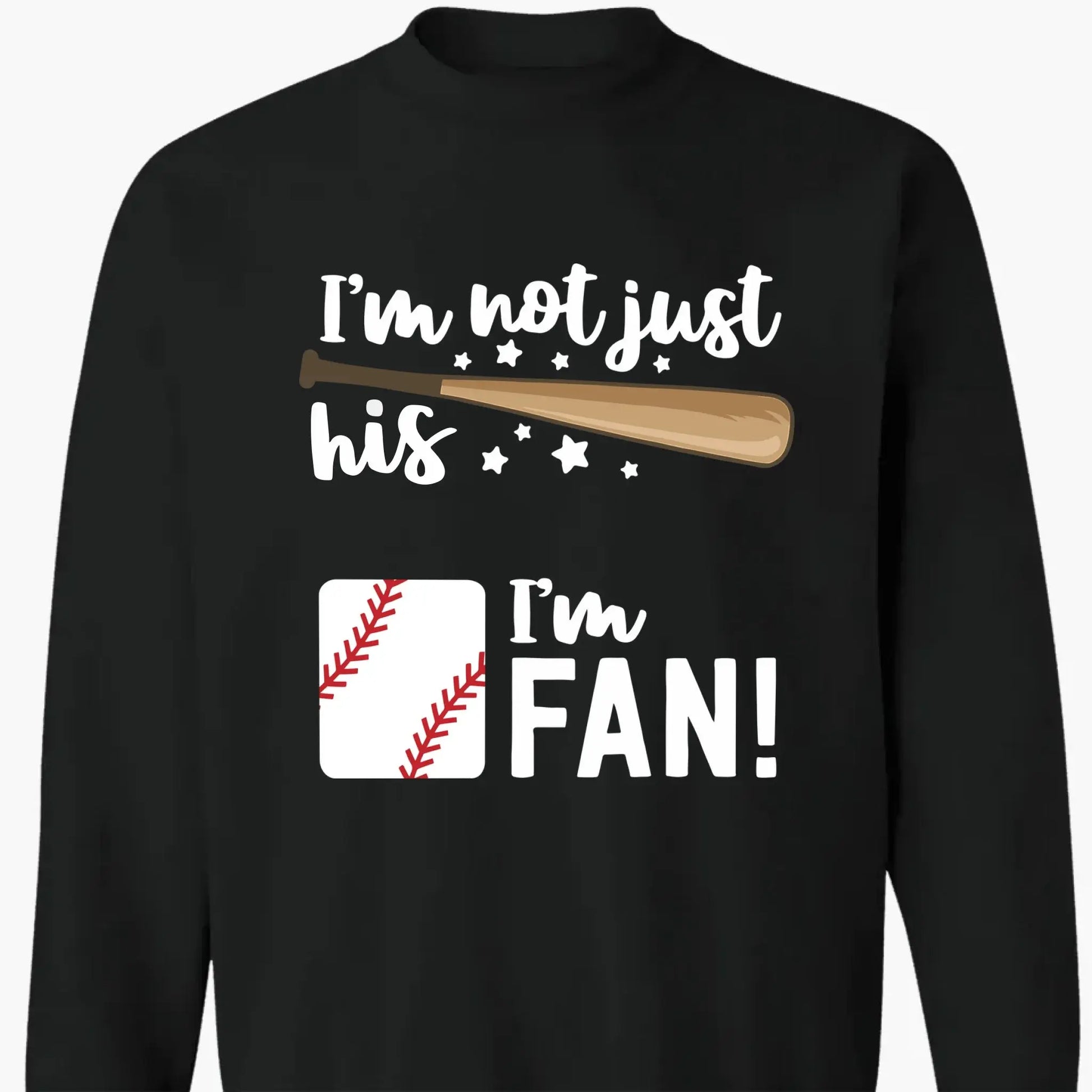 I’m Not Just His Grandma, I’m His #1 Fan – Personalized T-Shirt – Custom Sports Gift for Proud Grandmas and Fans  Ezcustomize