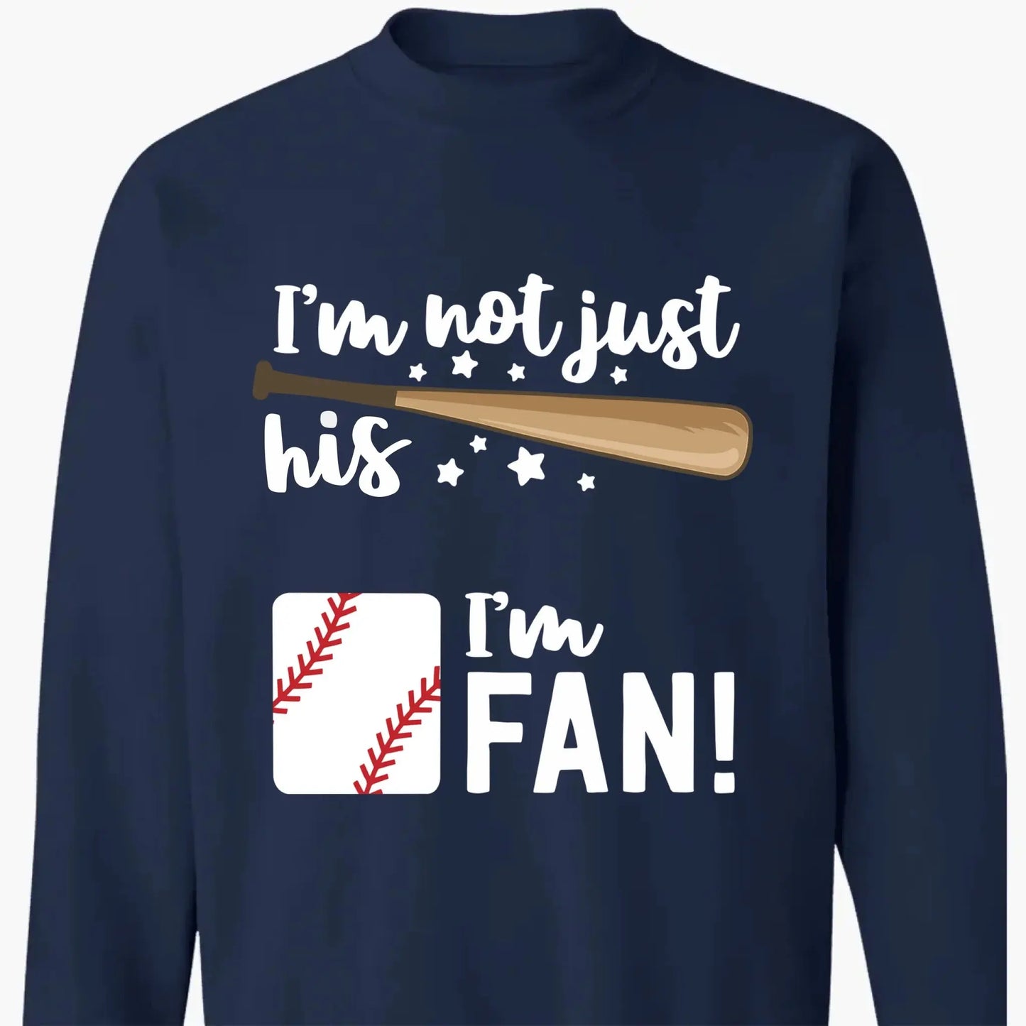 I’m Not Just His Grandma, I’m His #1 Fan – Personalized T-Shirt – Custom Sports Gift for Proud Grandmas and Fans  Ezcustomize
