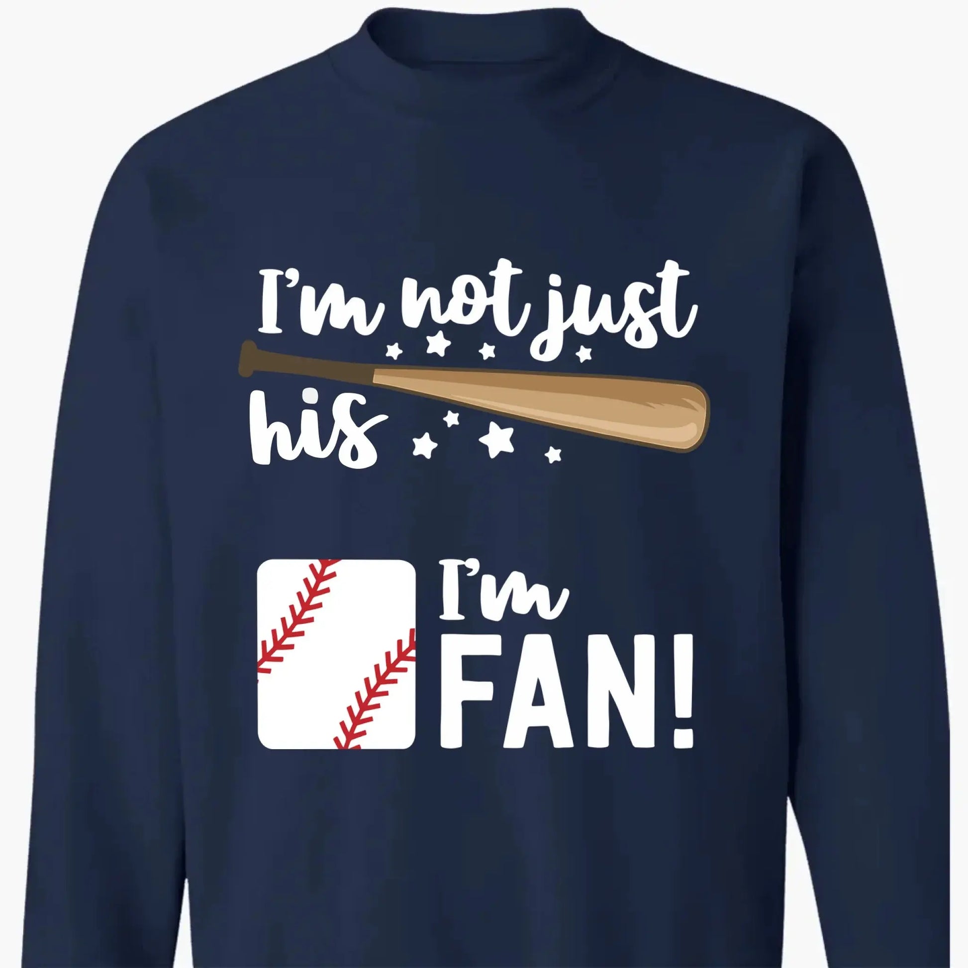 I’m Not Just His Grandma, I’m His #1 Fan – Personalized T-Shirt – Custom Sports Gift for Proud Grandmas and Fans  Ezcustomize