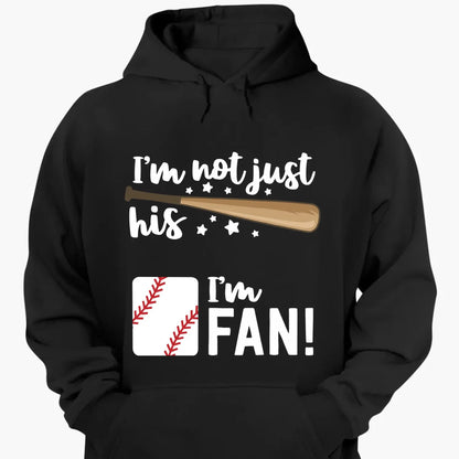 I’m Not Just His Grandma, I’m His #1 Fan – Personalized T-Shirt – Custom Sports Gift for Proud Grandmas and Fans  Ezcustomize
