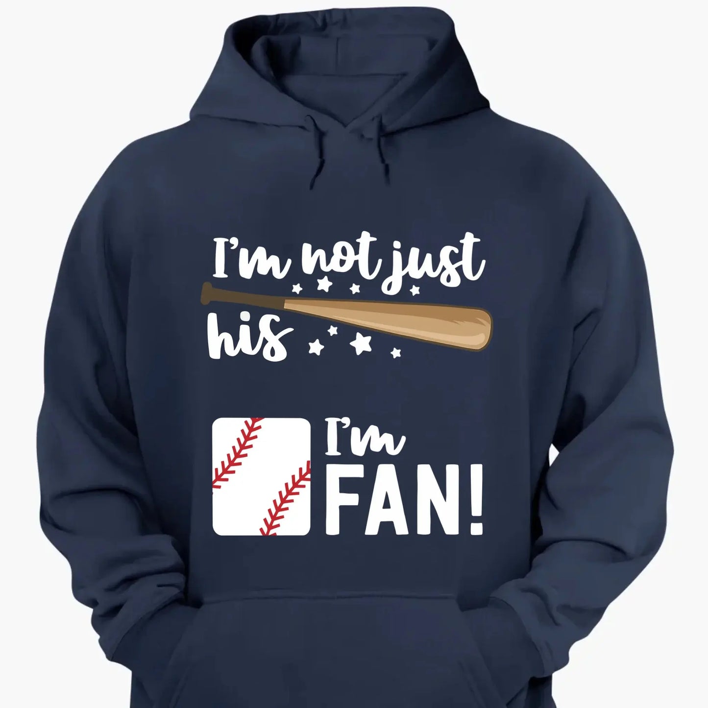 I’m Not Just His Grandma, I’m His #1 Fan – Personalized T-Shirt – Custom Sports Gift for Proud Grandmas and Fans  Ezcustomize