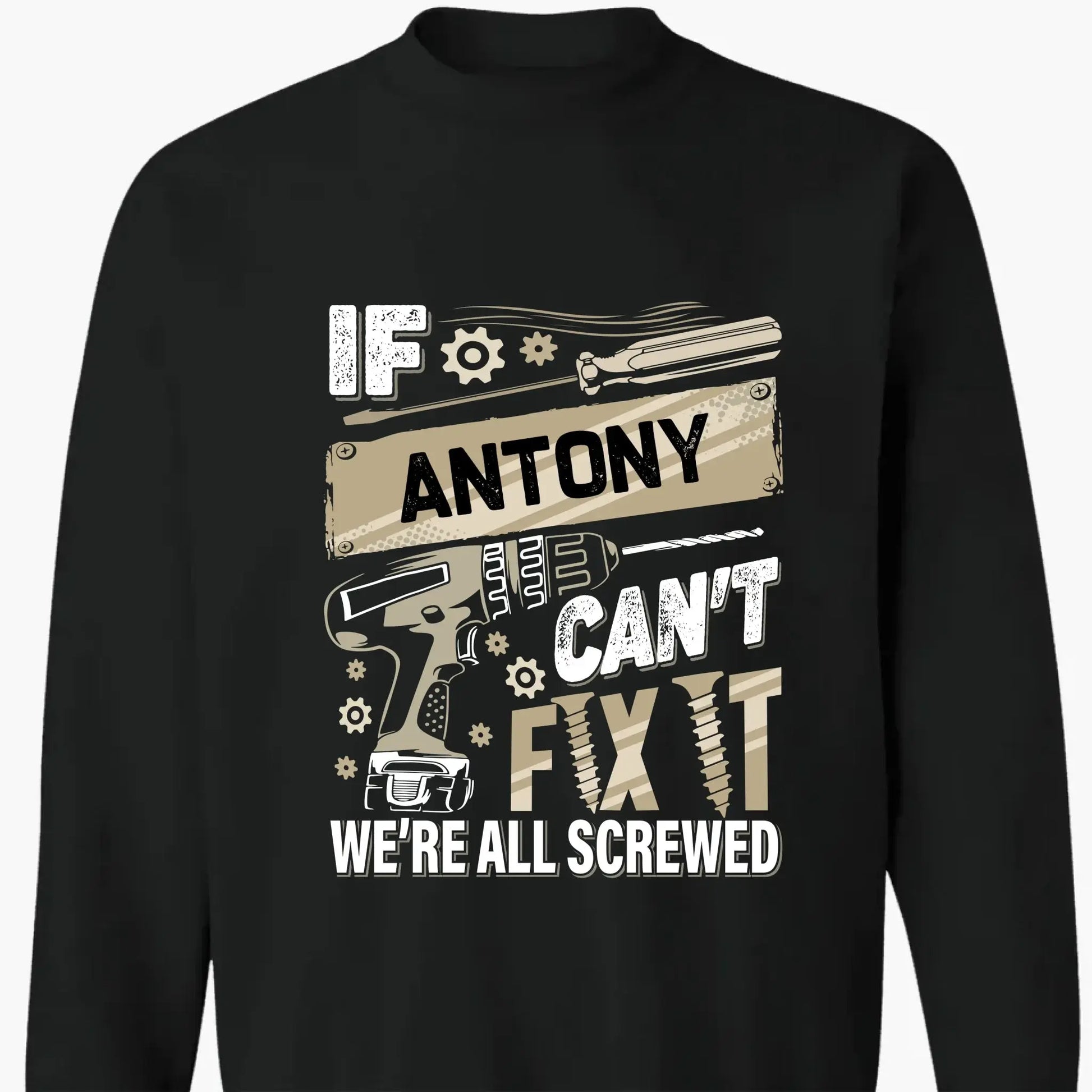 If Dad Can’t Fix It T-Shirt – Personalized Funny Repair Shirt for Dad – Father’s Day or Birthday Gift for Handy Dad  Ezcustomize