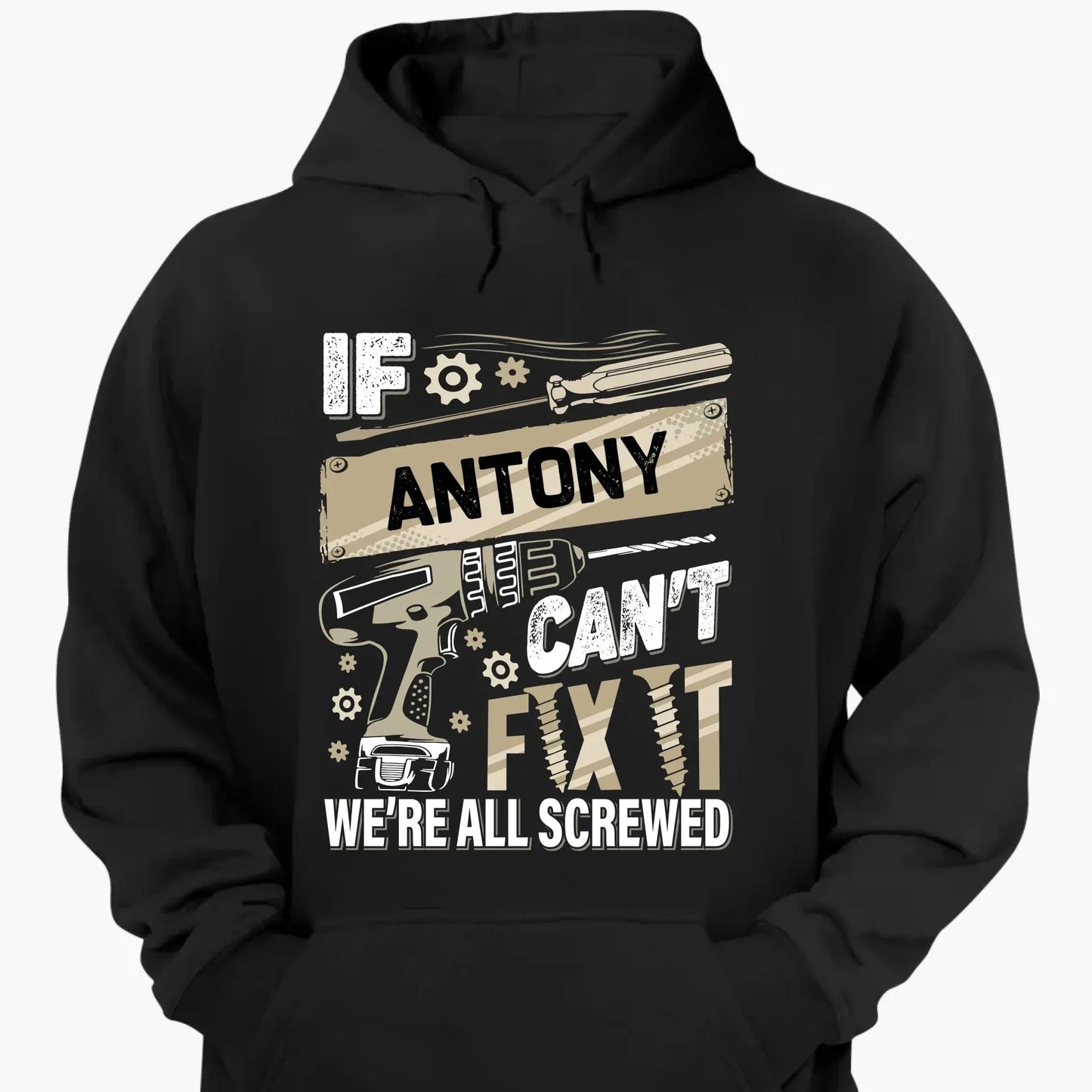 If Dad Can’t Fix It T-Shirt – Personalized Funny Repair Shirt for Dad – Father’s Day or Birthday Gift for Handy Dad  Ezcustomize