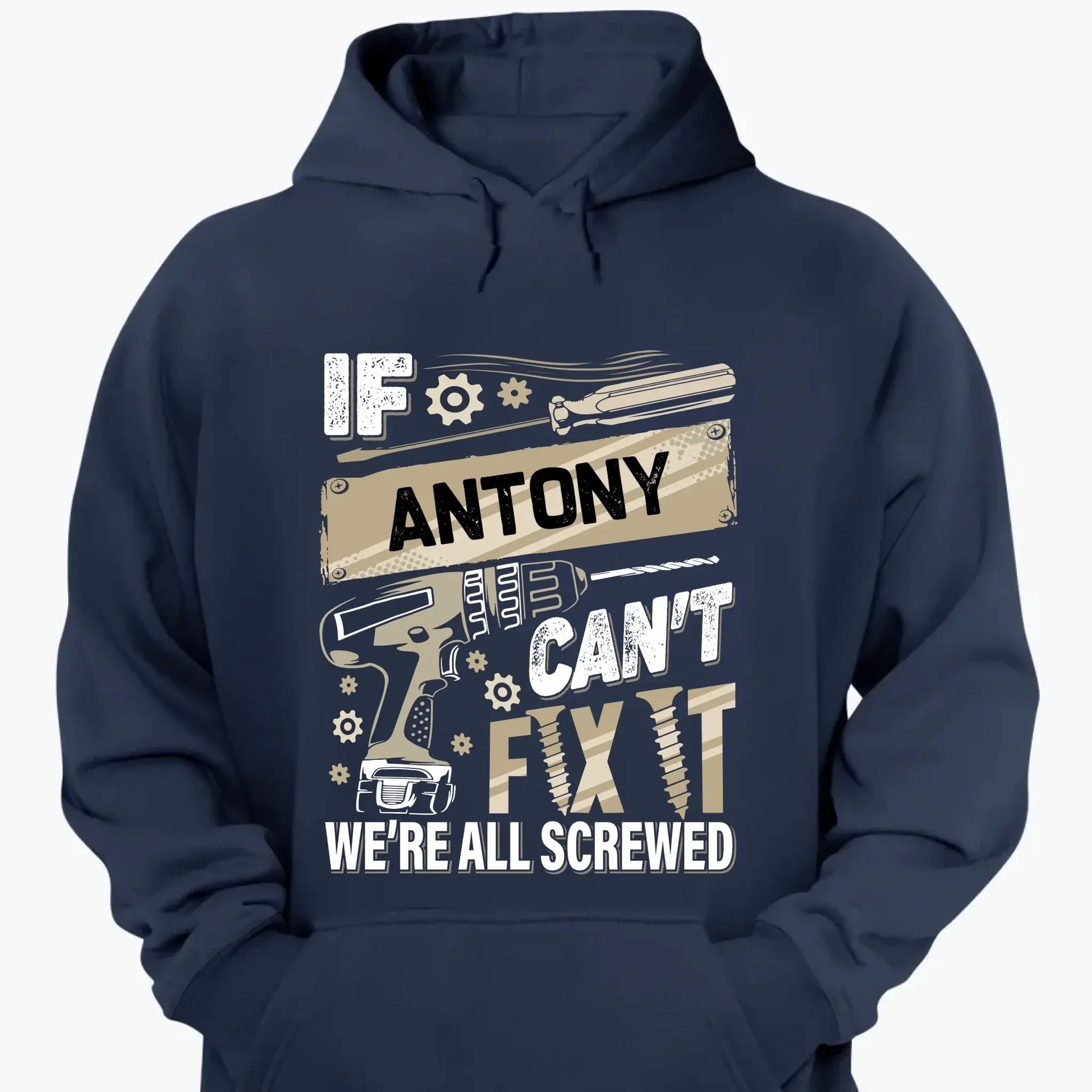 If Dad Can’t Fix It T-Shirt – Personalized Funny Repair Shirt for Dad – Father’s Day or Birthday Gift for Handy Dad  Ezcustomize