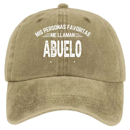 La Paternidad Me Queda Bien – Gorra de Béisbol de Mezclilla Vintage Lavada – Regalo de Cumpleaños Personalizado para Papá o Abuelo  Ezcustomize
