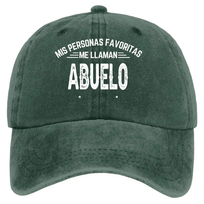 La Paternidad Me Queda Bien – Gorra de Béisbol de Mezclilla Vintage Lavada – Regalo de Cumpleaños Personalizado para Papá o Abuelo  Ezcustomize