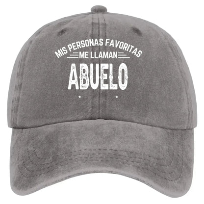 La Paternidad Me Queda Bien – Gorra de Béisbol de Mezclilla Vintage Lavada – Regalo de Cumpleaños Personalizado para Papá o Abuelo  Ezcustomize
