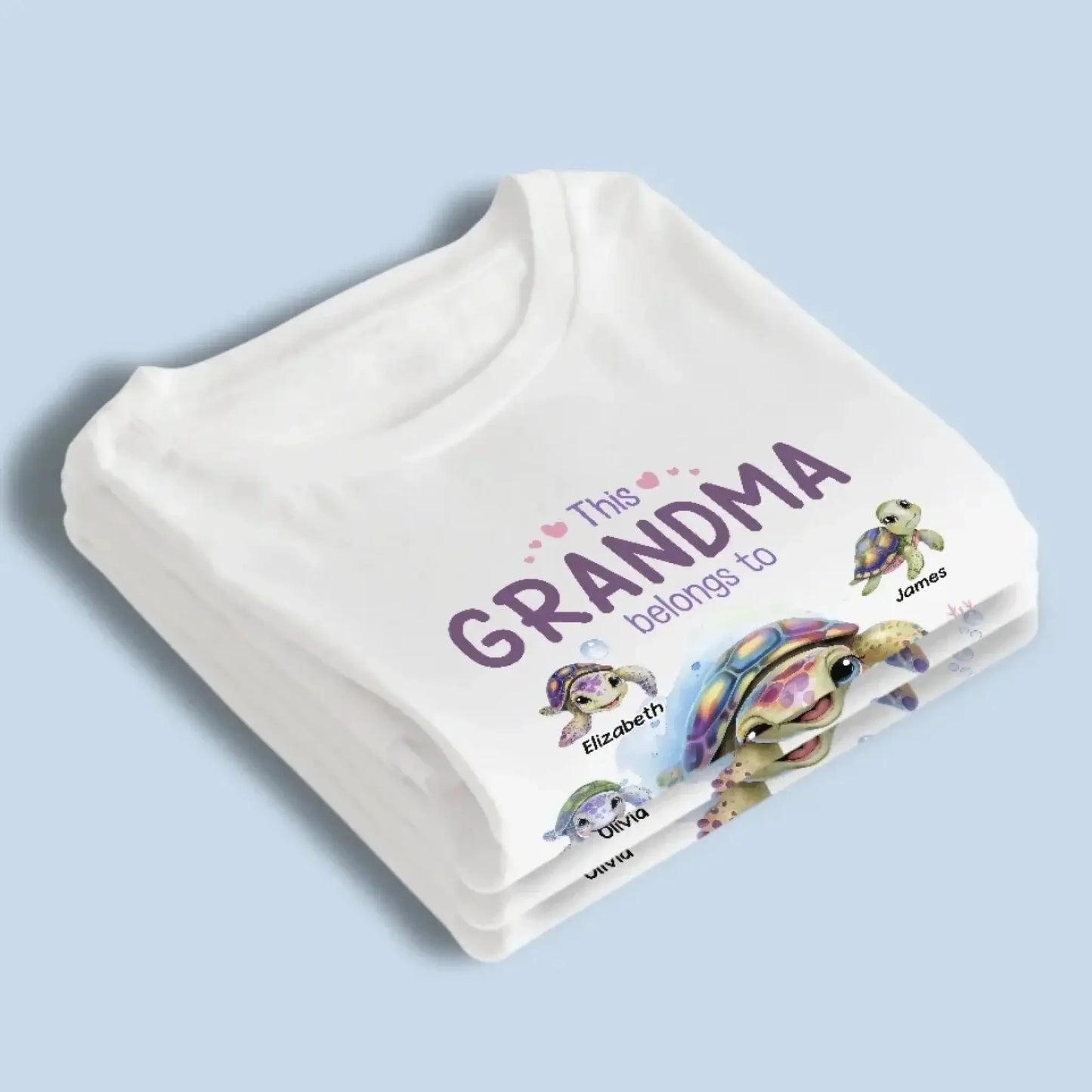 Legacy Of Love In Every Hug - Family Personalized Custom Unisex T-shirt, Premium T-shirt, Hoodie - Gift For Mom, Grandma  Ezcustomize