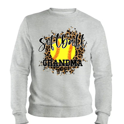 Leopard Print Sport Grandma Shirt – Personalized Custom T-Shirt – Funny Birthday Gift for Grandma, Nana, Mimi, Mom, or Wife  Ezcustomize