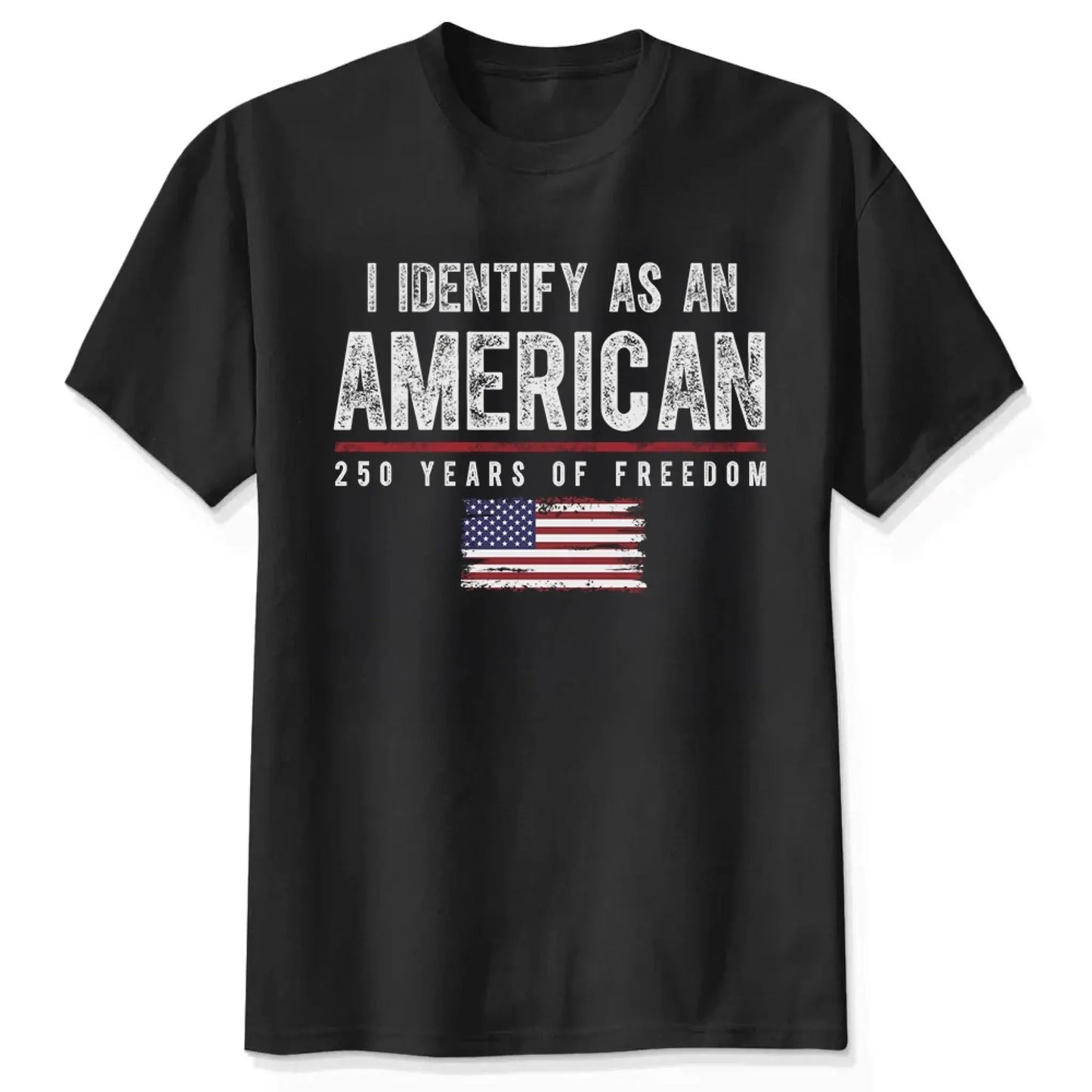Liberty Stands Tall America 250th Anniversary – Persionalized T-shirt – Patriotic Holiday Gift for Men and Women  Ezcustomize