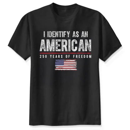 Liberty Stands Tall America 250th Anniversary – Persionalized T-shirt – Patriotic Holiday Gift for Men and Women  Ezcustomize