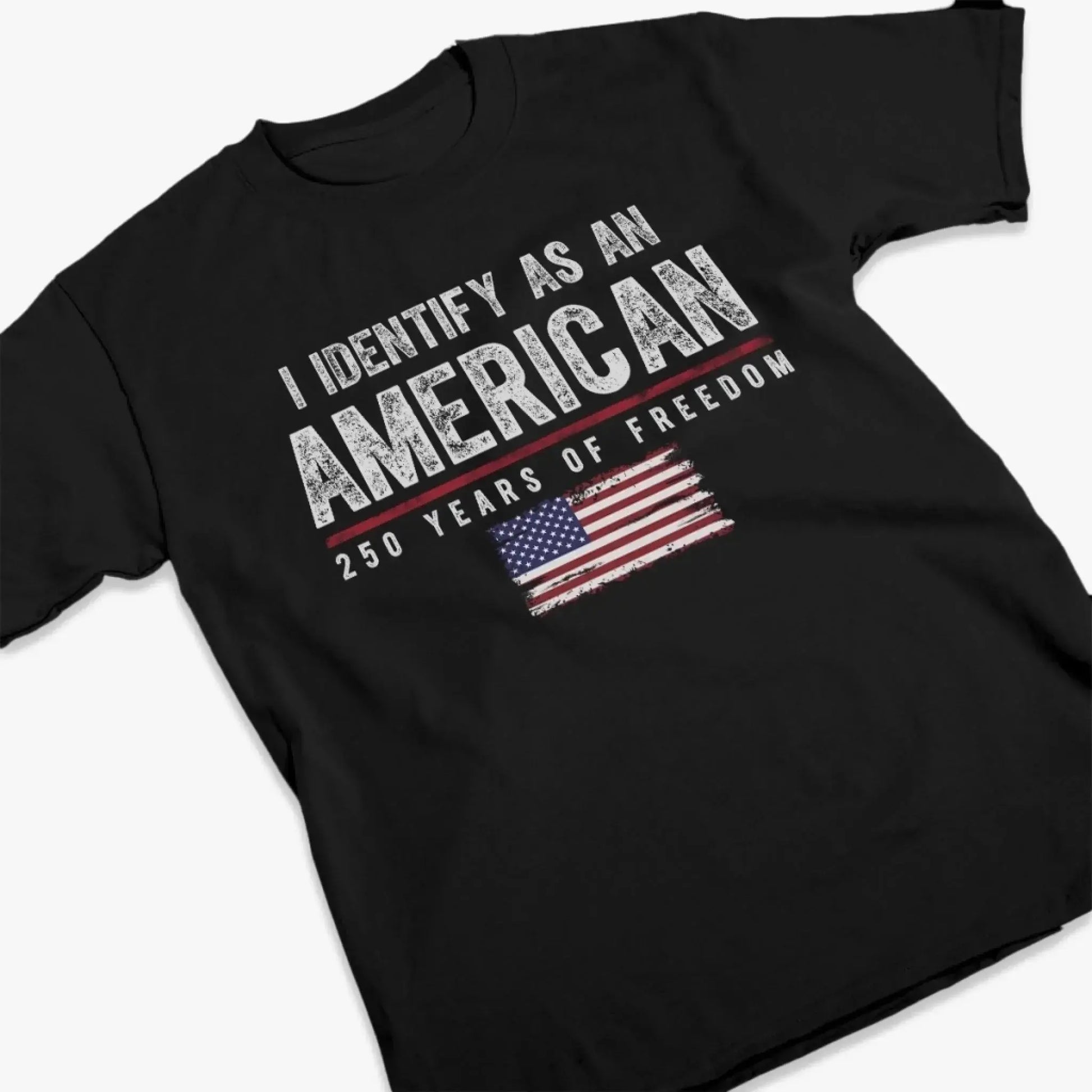 Liberty Stands Tall America 250th Anniversary – Persionalized T-shirt – Patriotic Holiday Gift for Men and Women  Ezcustomize