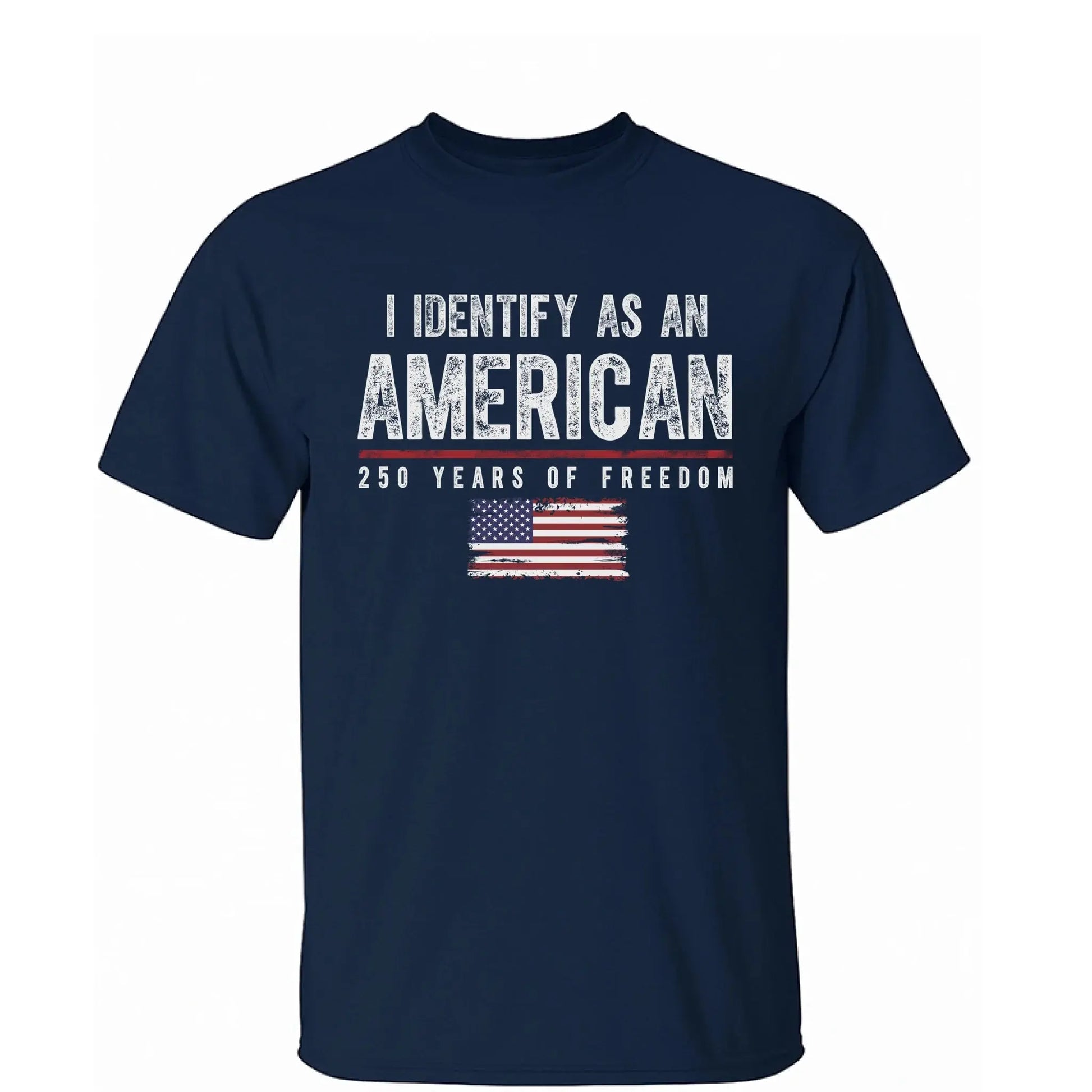 Liberty Stands Tall America 250th Anniversary – Persionalized T-shirt – Patriotic Holiday Gift for Men and Women  Ezcustomize