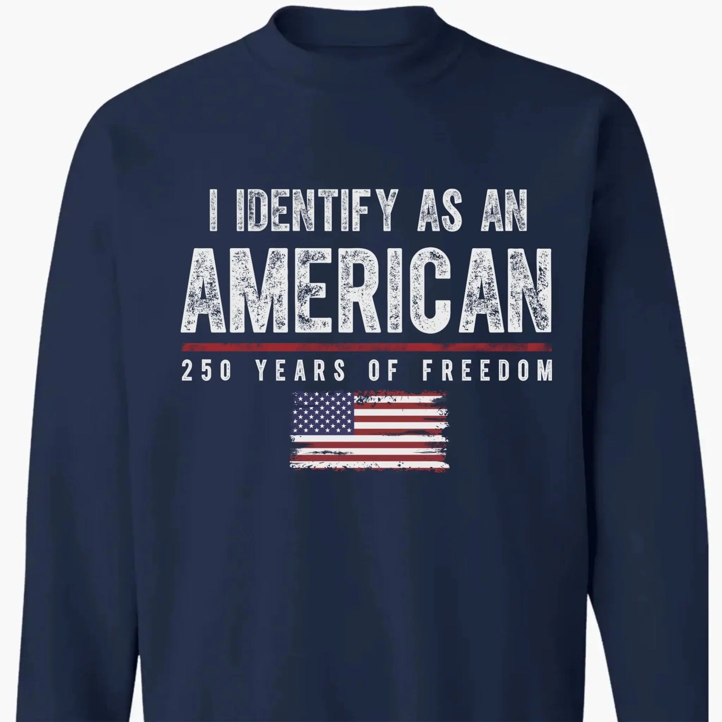 Liberty Stands Tall America 250th Anniversary – Persionalized T-shirt – Patriotic Holiday Gift for Men and Women  Ezcustomize