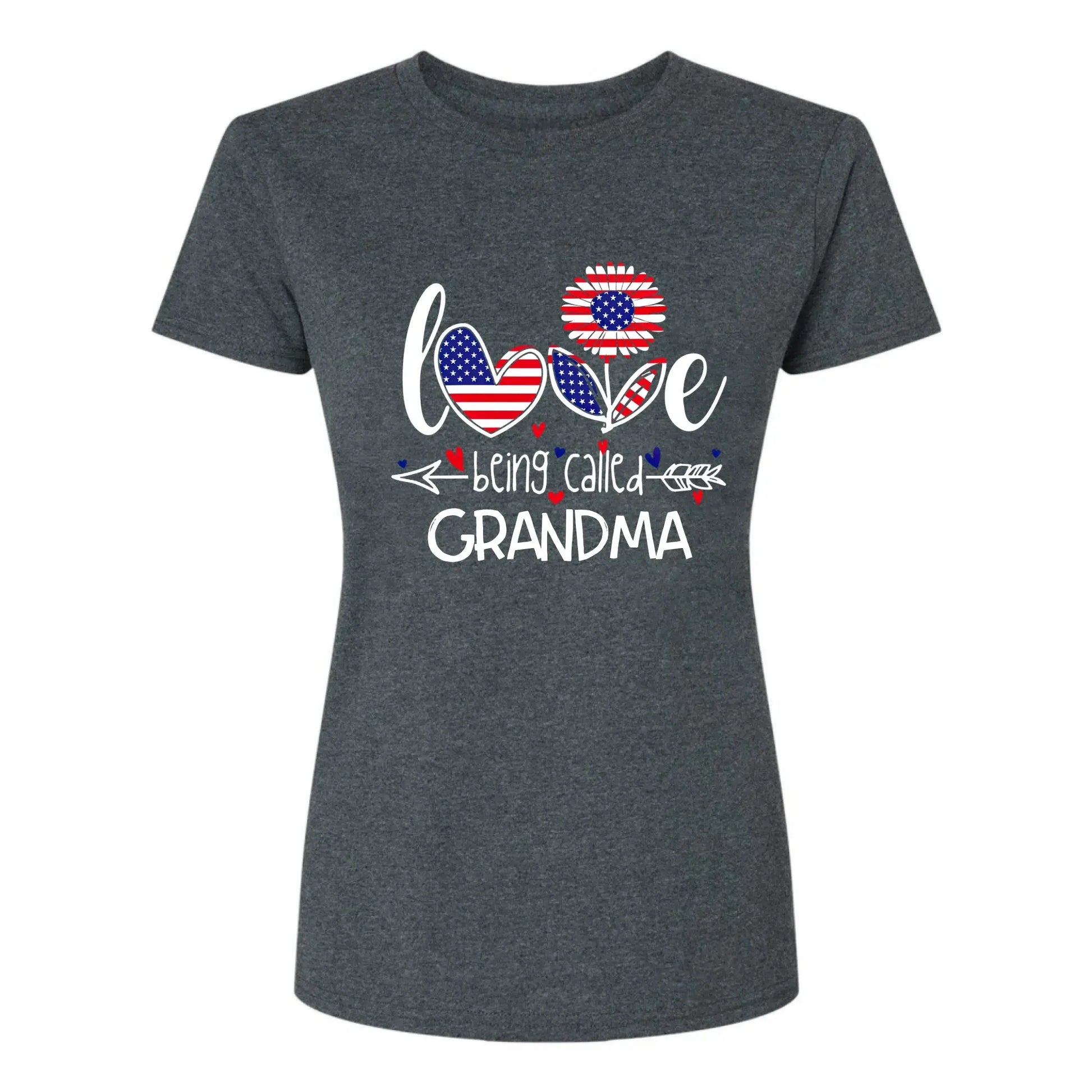 Love Being Called Grandma Shirt – Personalized 4th of July Patriotic T-Shirt Gift for Nana, Mimi, Mom  Ezcustomize