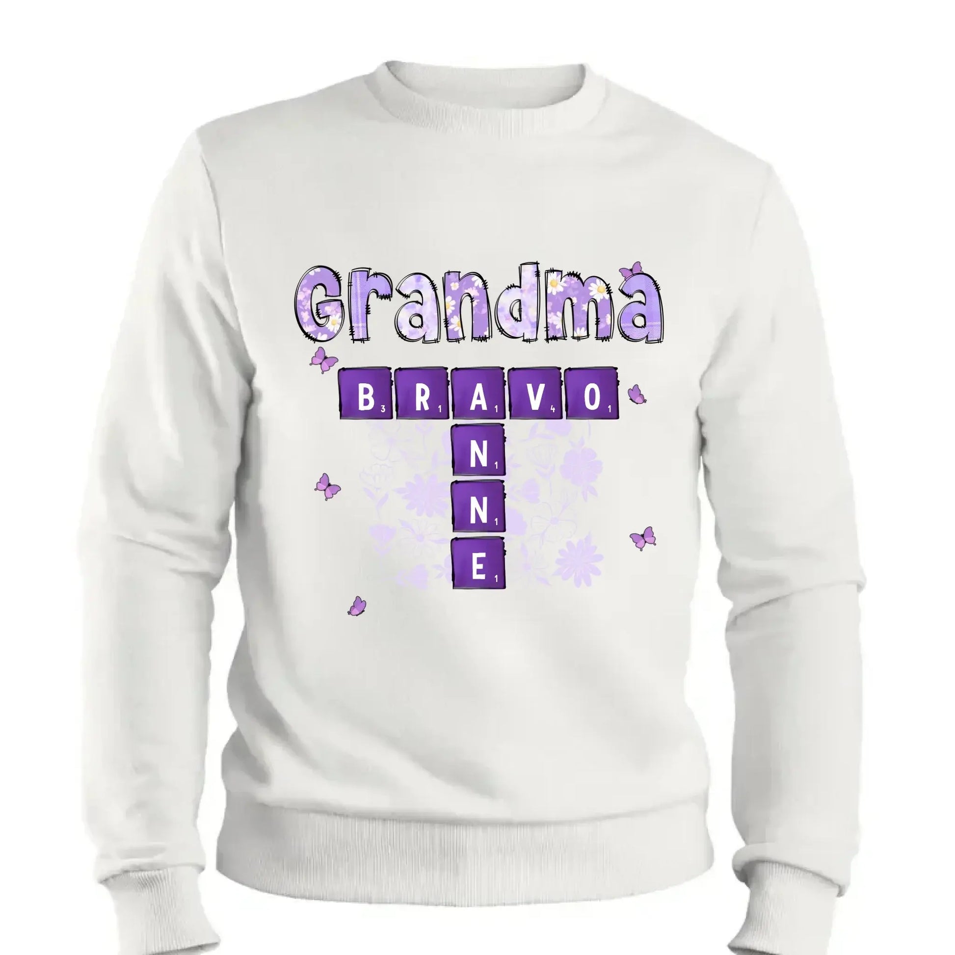 Love Being Grandma Crossword Shirt – Personalized T-Shirt – Custom Gift with Grandkids’ Names for Grandma, Nana, or Mimi  Ezcustomize