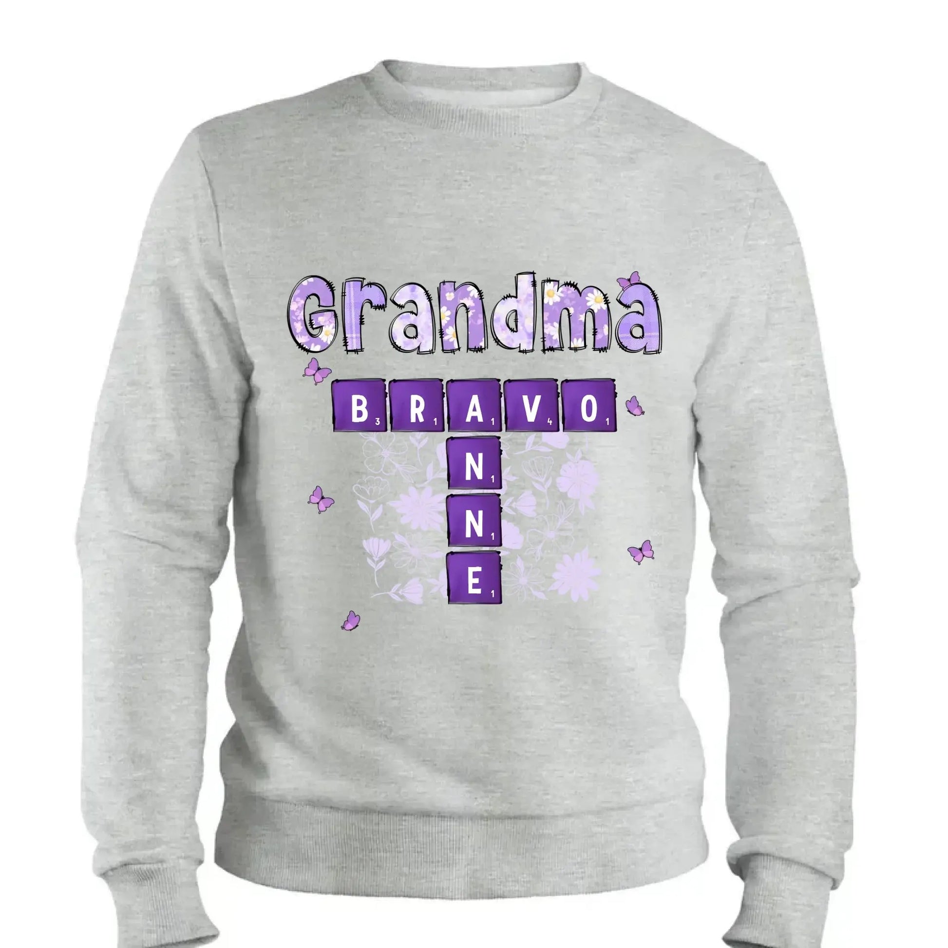 Love Being Grandma Crossword Shirt – Personalized T-Shirt – Custom Gift with Grandkids’ Names for Grandma, Nana, or Mimi  Ezcustomize