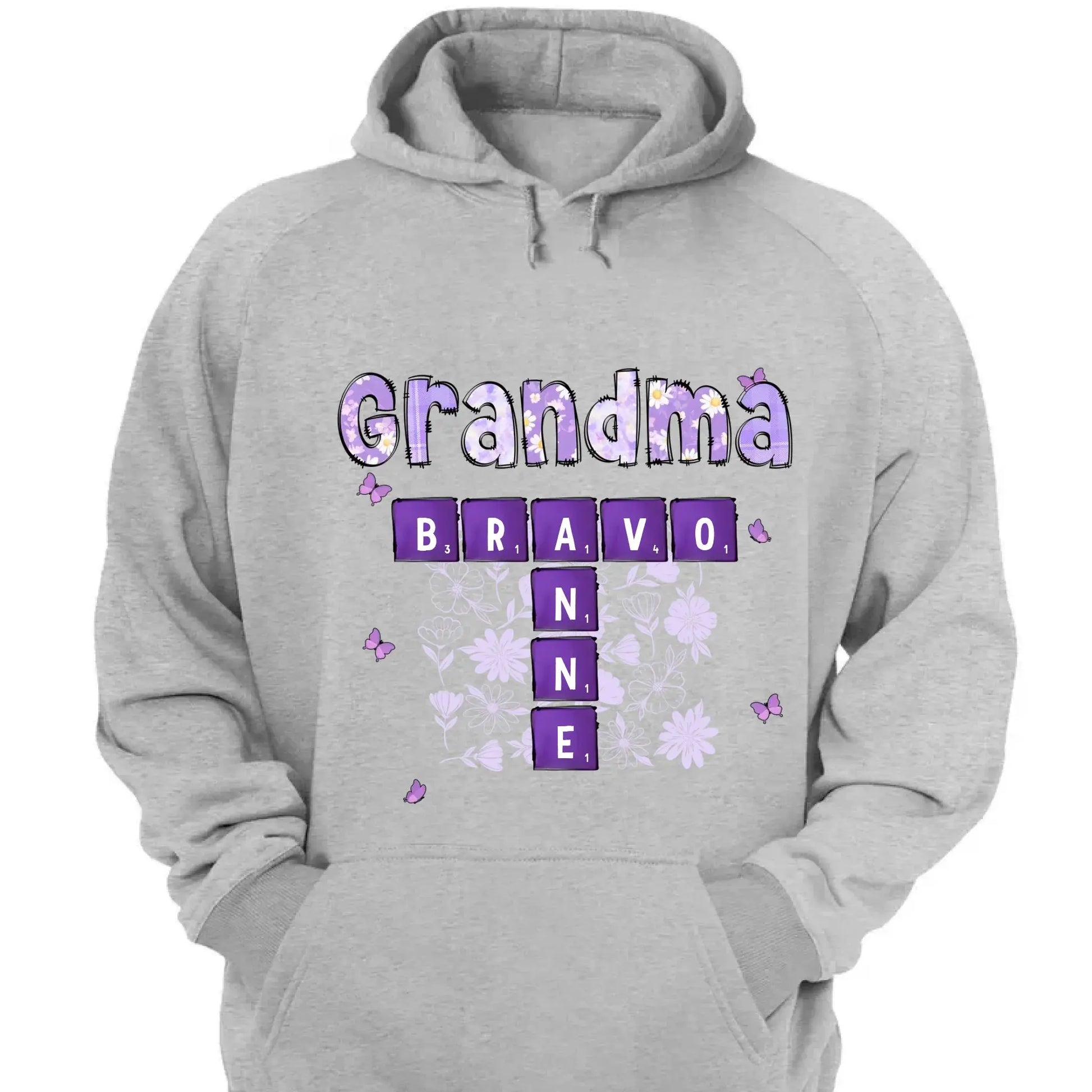 Love Being Grandma Crossword Shirt – Personalized T-Shirt – Custom Gift with Grandkids’ Names for Grandma, Nana, or Mimi  Ezcustomize