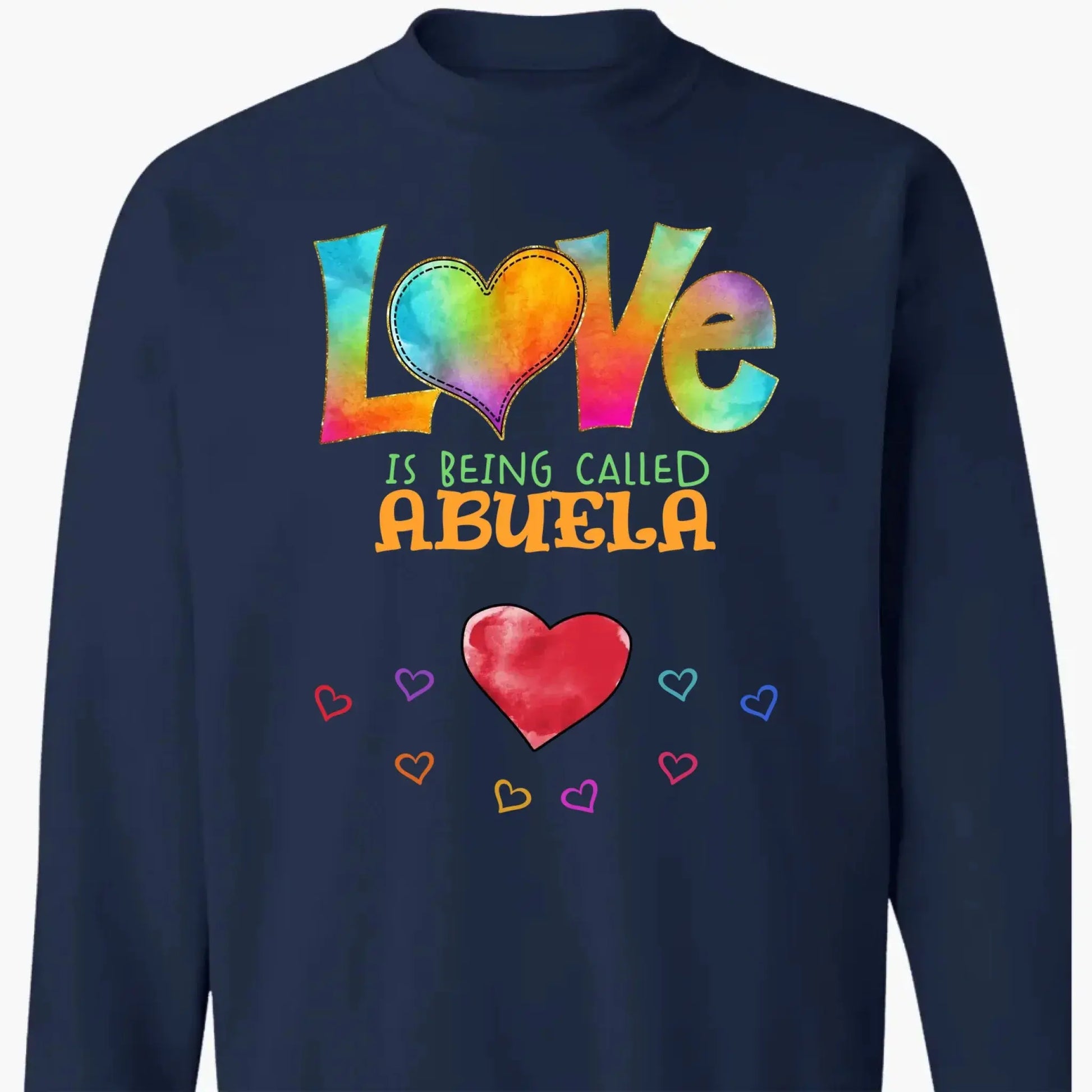 Love Is Being Called Grandma – Personalized Shirt with Colorful Pattern, Custom Gift for Grandmas & Family  Ezcustomize