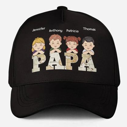 Map Papa Design - Custom Classic Cap for Father’s Day & Special Occasions  Ezcustomize