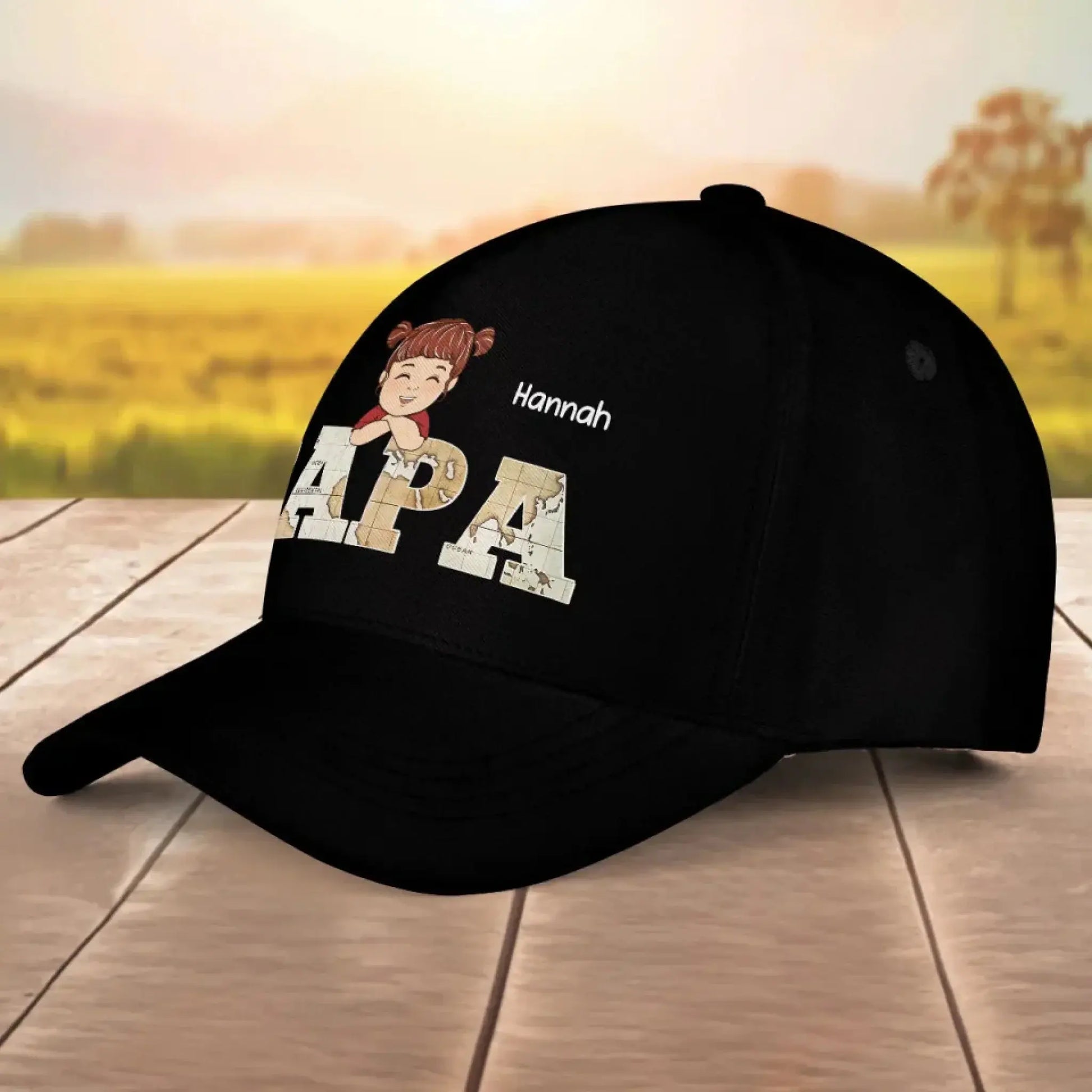 Map Papa Design - Custom Classic Cap for Father’s Day & Special Occasions  Ezcustomize