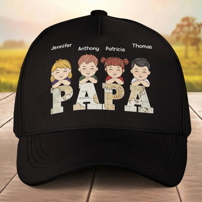 Map Papa Design - Custom Classic Cap for Father’s Day & Special Occasions  Ezcustomize