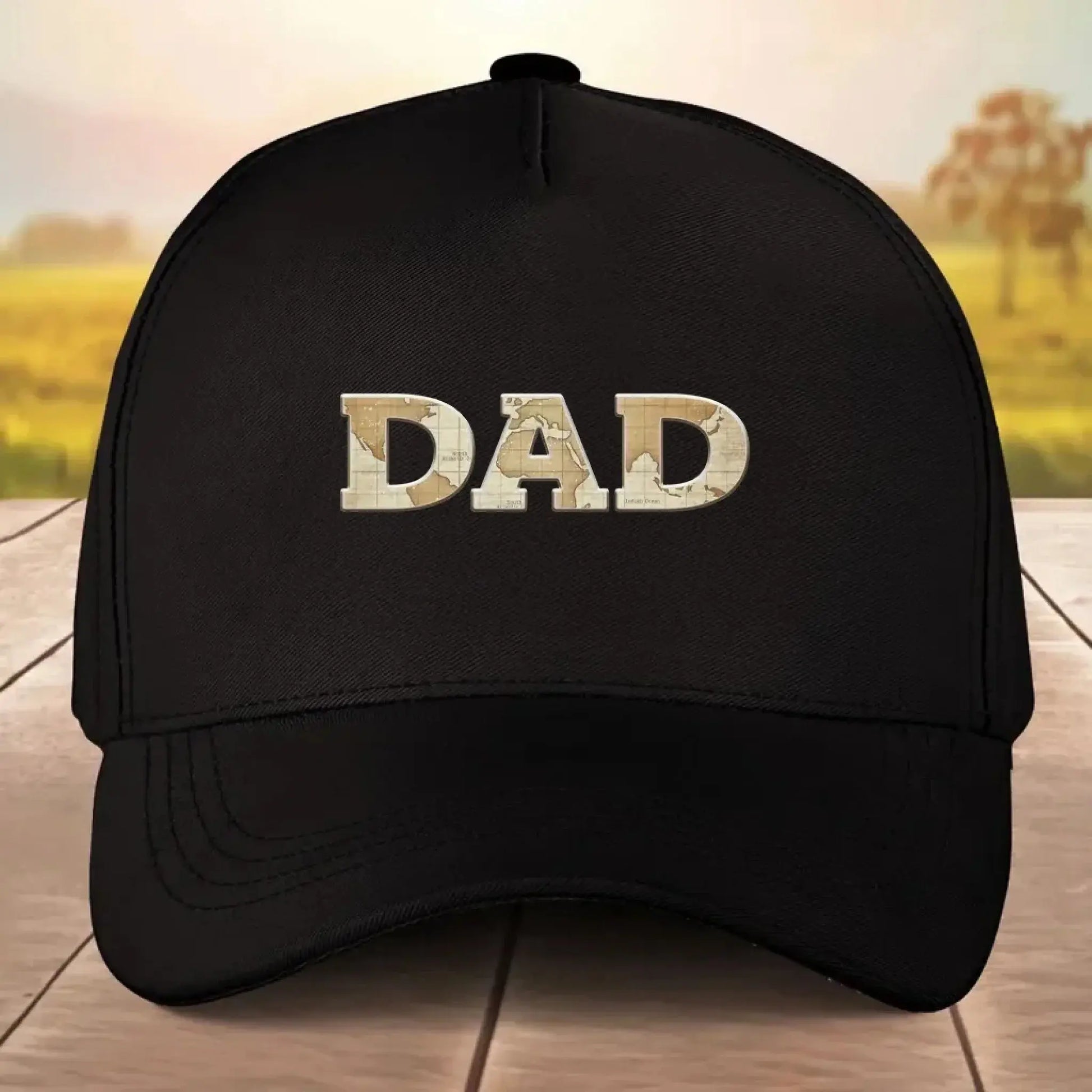 Map Papa Design - Custom Classic Cap for Father’s Day & Special Occasions  Ezcustomize