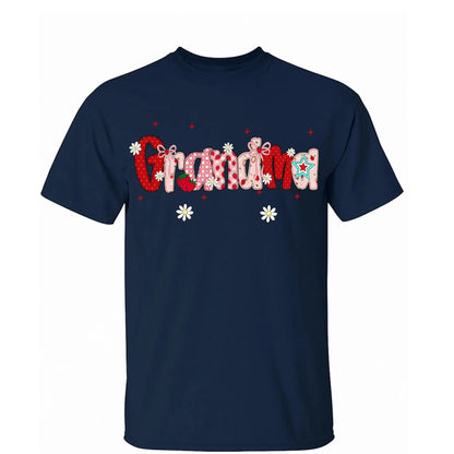 Mimi Strawberry Shirt with Grandkids’ Names – Custom Summer T-Shirt for Grandma, Personalized Gift for Nana, Gigi, Mom  Ezcustomize